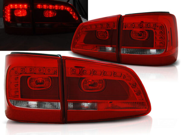 Baklykter VW TOURAN 08.10- LED Rød/Hvit – bilde 1 av 2