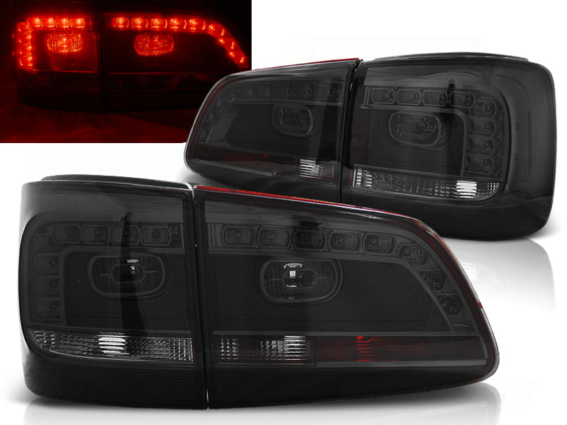 Baklykter VW Touran 08.10- Led Smoke