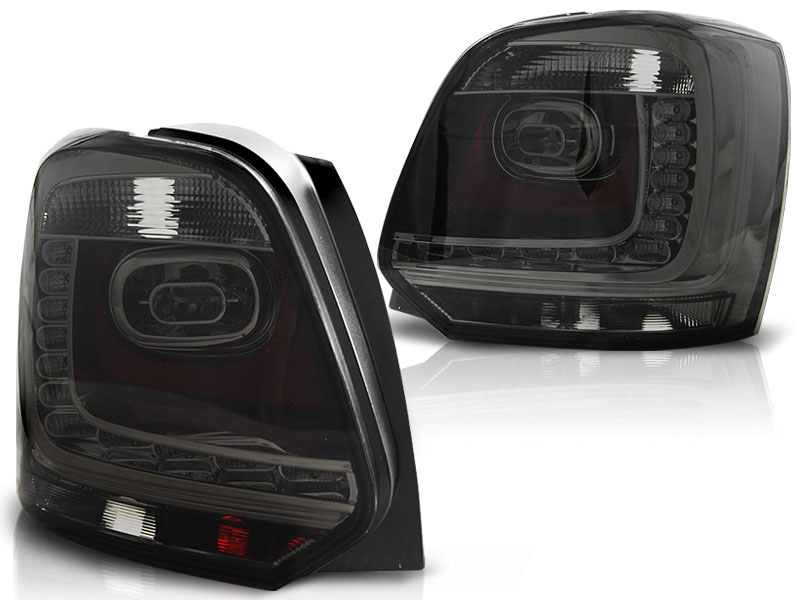 Baklykter VW Polo 09-14 Led Smoke - Bilde 2