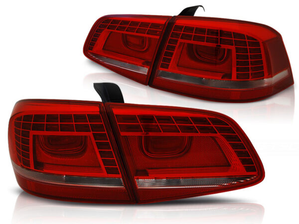 Baklykter VW Passat B7 Sedan 10-.10-10.14 LED Rød/Hvit – for original LED – bilde 2 av 2