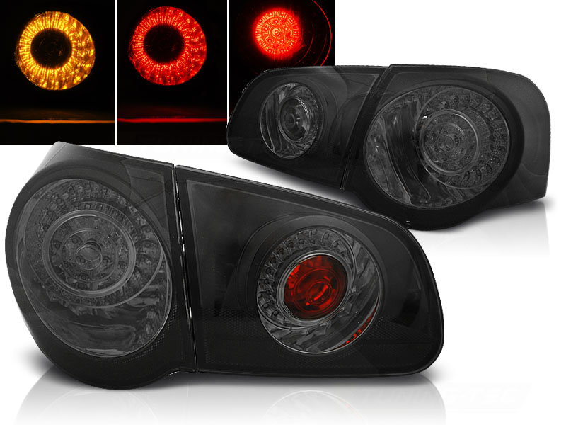 Baklykter VW Passat B6 3C Variant 03.05-10 Led Smoke