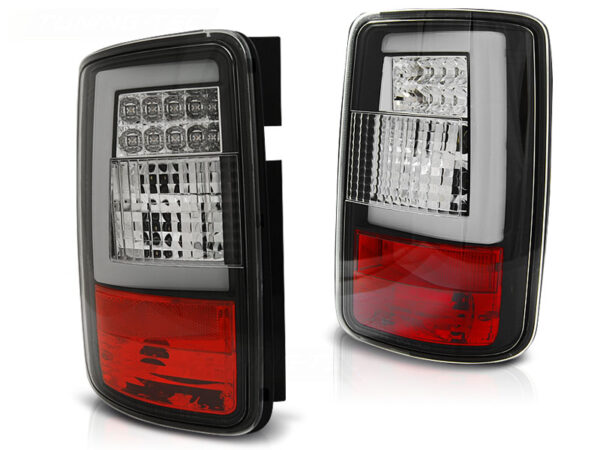 Baklykter VW CADDY 03-03-.14 LED Bar Svart – bilde 2 av 2