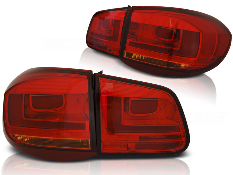 Baklykter VW Tiguan 07-07.11 Led Bar Red - Bilde 2