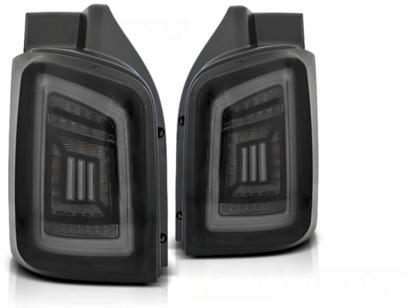 Baklykter VW T5 04.03-09/10-15 Bakluke LED Bar Svart/Røykfarget – bilde 2 av 2