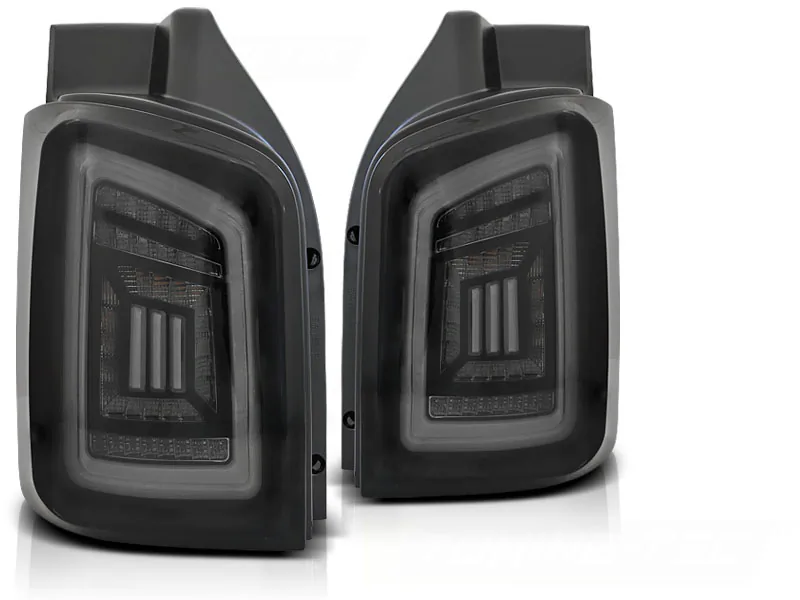 Baklykter VW T5 04.03-09 / 10-15 Led Bar Smoke Black White - Bilde 2
