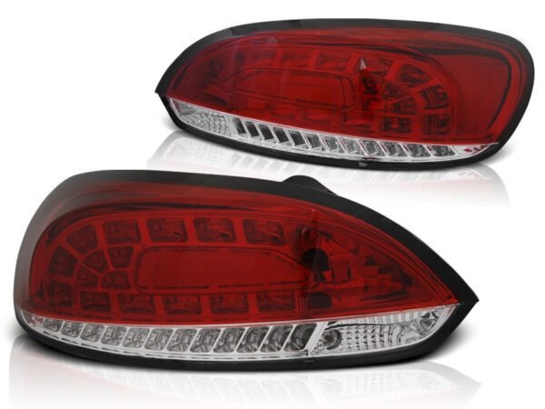 Baklykter VW Scirocco III 08-04.14 LED Rød/Hvit – bilde 2 av 2