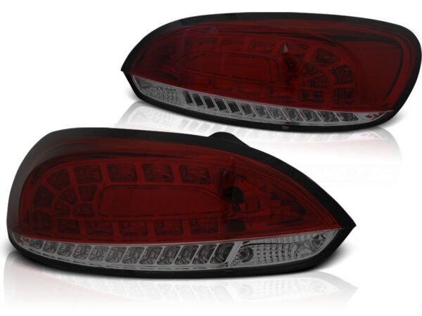 Baklykter VW Scirocco III 08-04.14 LED Rød/Røykfarget – bilde 2 av 2