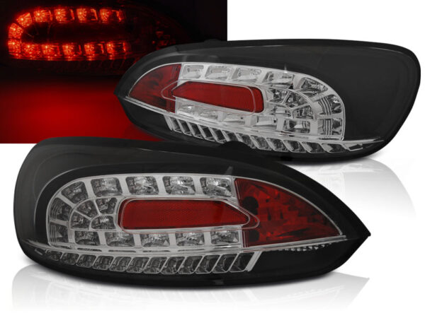 Baklykter VW Scirocco III 08-04.14 LED Svart – bilde 1 av 2