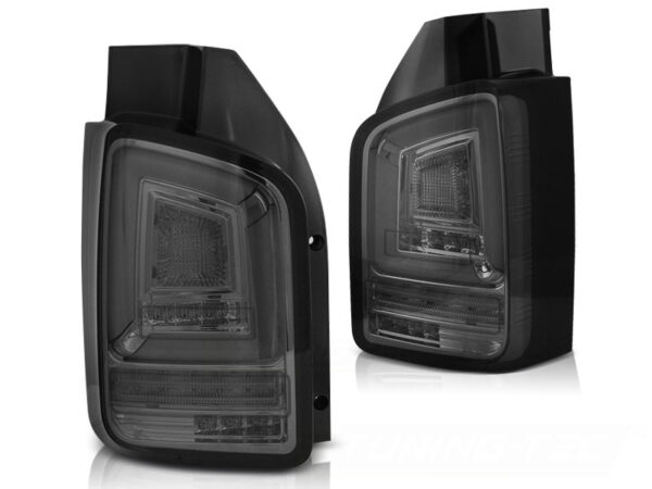 Baklykter VW T5 10-15 Transporter LED Bar SEQ Røykfarget – bilde 2 av 2