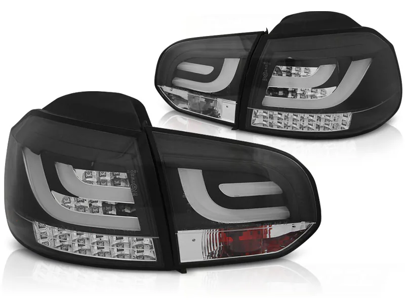 Baklykter VW Golf 6 10.08-12 Led Bar Black - Bilde 2