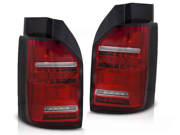 Baklykter VW T6, T6.1 15-24 OEM Bakluke LED Bar SEQ Rød/Hvit – for original LED – bilde 2 av 2