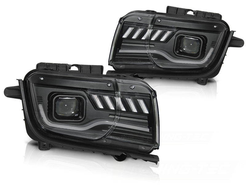 Frontlykter Chevrolet Camaro 09-13 Tube Light Seq Sort - Bilde 2