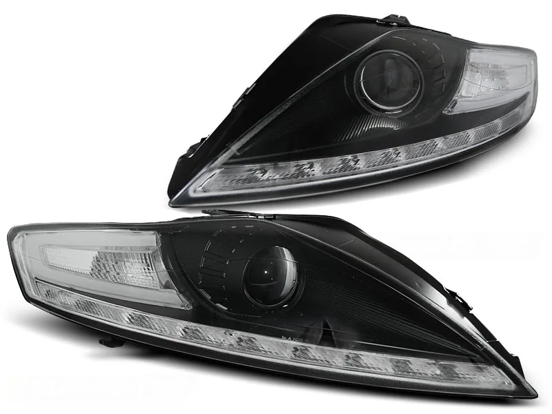 Frontlykter Ford Mondeo 07.07-11.10 Daylight Black - Bilde 2