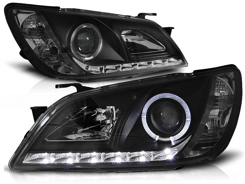 Frontlykter Lexus IS 01-05 Daylight Black - Bilde 2