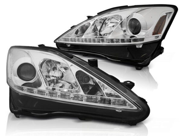 Frontlykter Lexus IS 06-13 DRL Krom – bilde 2 av 2