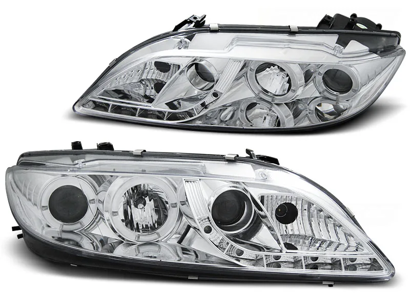 Frontlykter Mazda 6 08.02-08.07 Daylight Chrome - Bilde 2