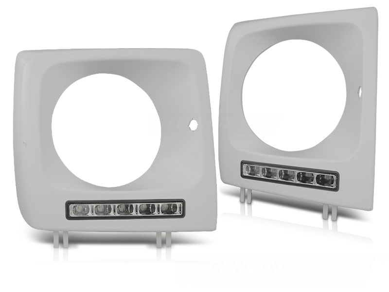 Frontlykter Mercedes W461.W463 01-12 Led Drl Umalt - Bilde 2