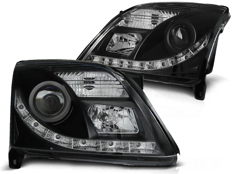 Frontlykter Opel Vectra C 04.02-08.05 Daylight Sort - Bilde 2