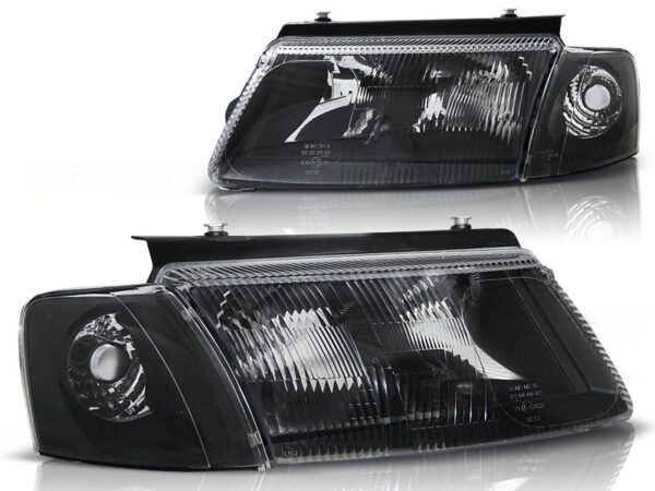 Frontlykter VW Passat B5 3B 11.96-08.00 Svart