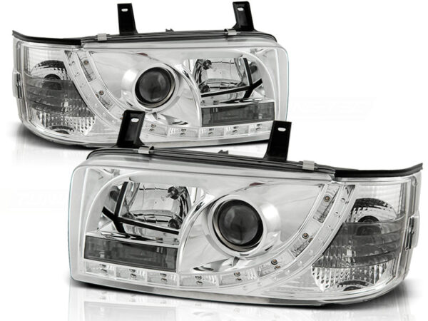 Frontlykter VW T4 90-03.03 Transporter Daylight Krom – bilde 2 av 2