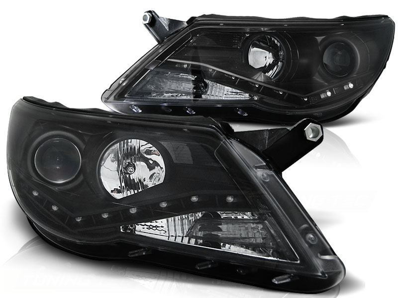 Frontlykter VW Tiguan 10.07-11 Daylight Black - Bilde 2