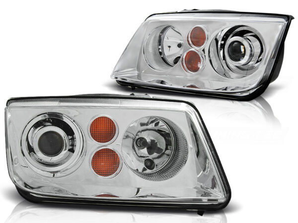 Frontlykter VW Bora 98-05 Krom – bilde 2 av 2