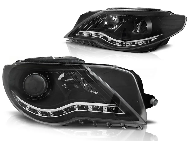 Frontlykter VW Passat CC 08-12 Daylight Black - Bilde 2