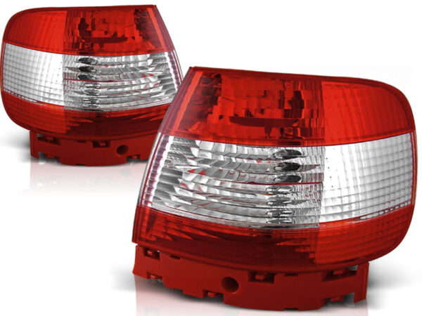 Baklykter Audi A4 11.94-09.00 Red White