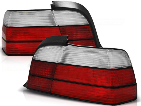 Baklykter Bmw E36 12.90-08.99 Coupe M3 Look Red White