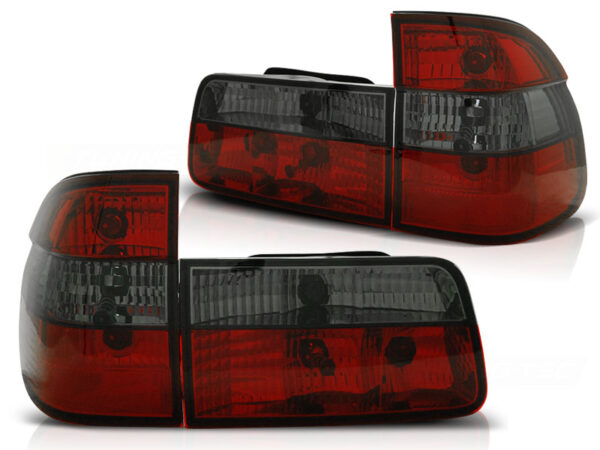 Baklykter Bmw E39 09.95-08.00 Touring Red Smoke