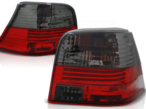Baklykter VW Golf 4 09.97-09.03 Red Smoke