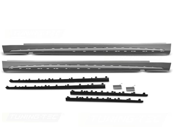 Sideskjørt Mercedes S-Class W222 13-20 Lang Versjon Sport Svart