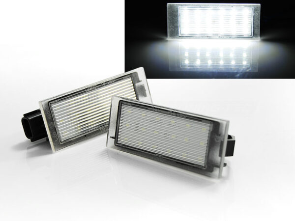 LED-skiltlys Renault TWINGO 2/Clio 3, 4/Megane 2, 3/Laguna 2, 3 – bilde 1 av 2