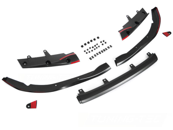 Frontleppe BMW G22 G23 20-24 Performance Style M-Tech Matt Svart
