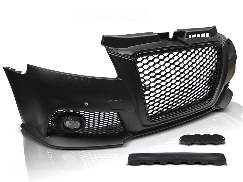 Støtfanger Audi A3 08-12 Sport Black - Bilde 2