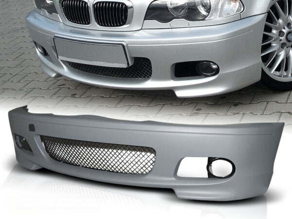 Frontfanger BMW E46 Coupe 99-05 Cabrio 99-03 M-Pakke Style – bilde 1 av 2