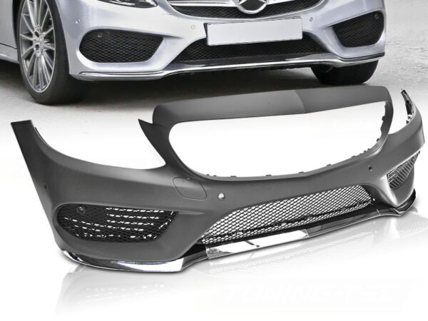 Frontfanger Mercedes W205 14-18 Sport PDC – bilde 1 av 2