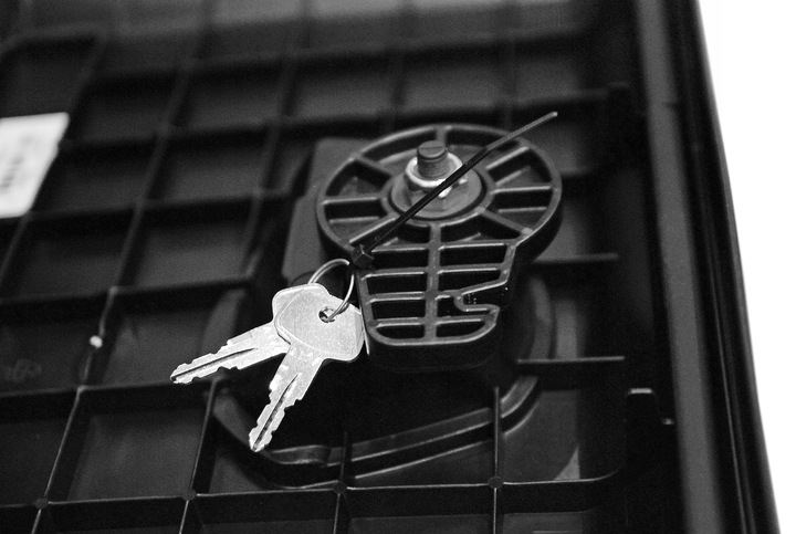 Daken JUST 500 verktøykasse 30L | Lastebil & varebil | Vann- og støvtett - Bilde 6