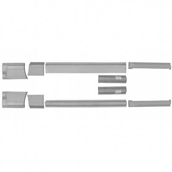 Sett Med Reparasjonsplater Fiat Ducato / Peugeot Boxer 1994- - Bilde 2