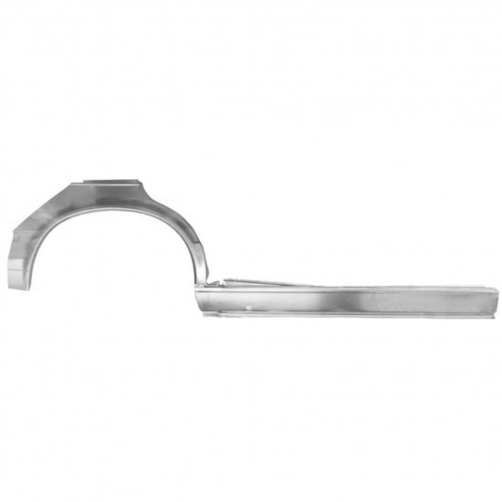 Reparasjonsplate Terskel Med Bakskjerm BMW 3 E30 82-97 Høyre Sett - Bilde 2