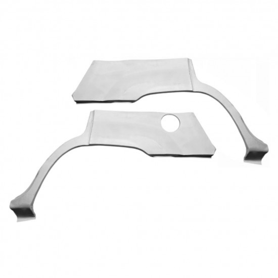 Reparasjonsplate Bakskjerm Jeep Grand Cherokee 04-10 Venstre/Høyre Sett - Bilde 2