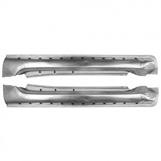 Terskel Med Reparasjonsplate Bakskjerm Mazda RX8 02-12 Venstre/Høyre Sett - Bilde 3