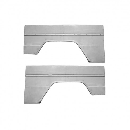 Reparasjonsplate Bakskjerm Mercedes G-Klasse W460 W461 W463 1979- Venstre/Høyre Sett - Bilde 2