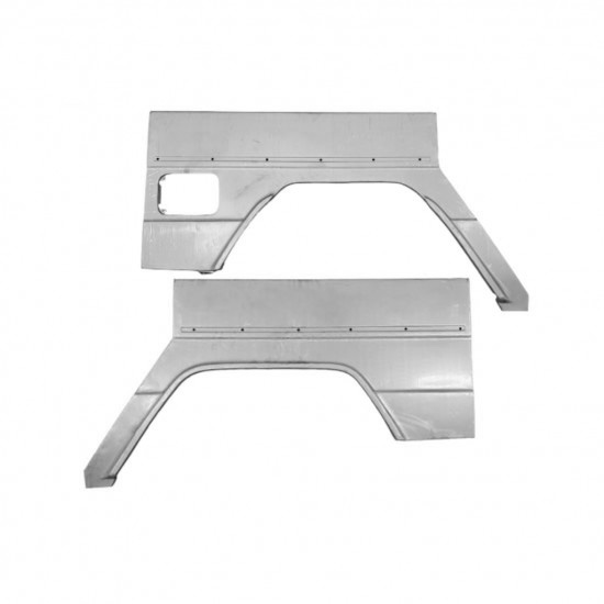 Reparasjonsplate Bakskjerm Mercedes G-Klasse W460 W461 W463 1979- Venstre/Høyre Sett - Bilde 2