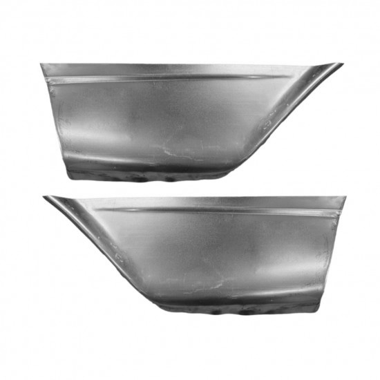 Reparasjonsplate Bakskjerm Mercedes W123 1975-1985 Venstre/Høyre Sett - Bilde 2