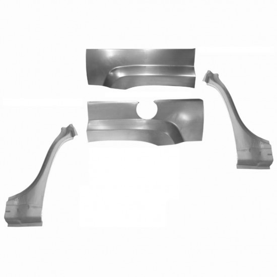 Reparasjonsplate Bakskjerm Jeep Patriot 2006- Sett - Bilde 2