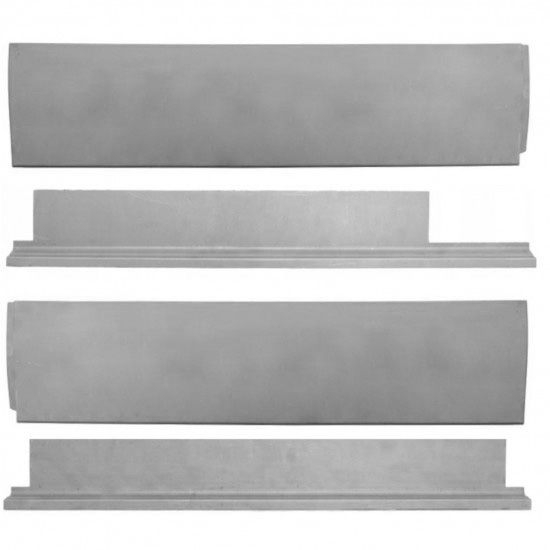 Reparasjonsplate Bakdør Indre / Ytre Fiat Ducato / Peugeot Boxer 94-06 Venstre+Høyre Sett - Bilde 2