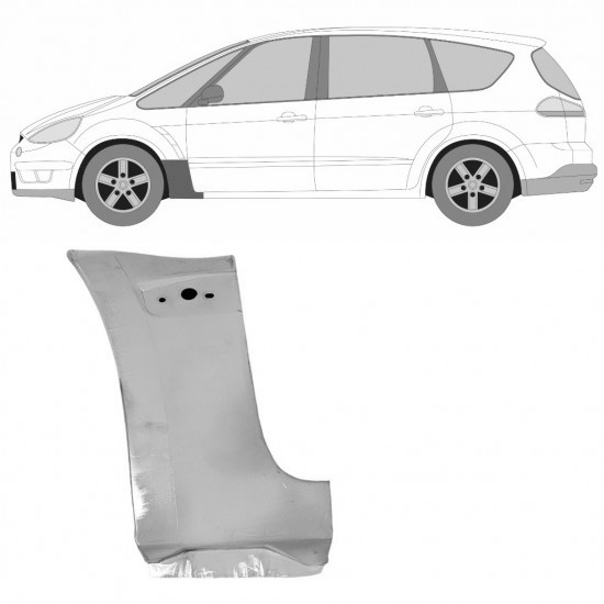 Reparasjonsplate Framskjerm Ford S-MAX 2006-2015 Venstre
