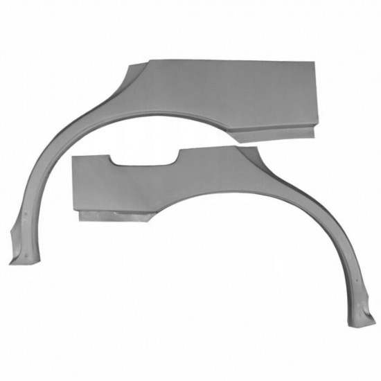 Reparasjonsplate Bakskjerm Subaru Impreza GC GF 1992-2000 Venstre/Høyre Sett - Bilde 2