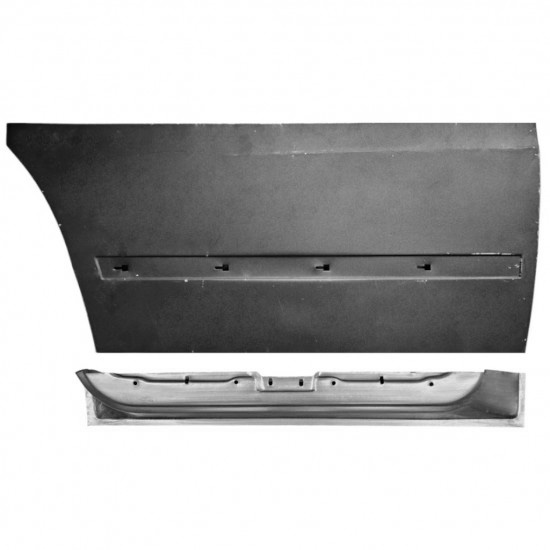 Reparasjonsplate Fordør Indre / Ytre Mercedes Vito 96-03 Venstre Sett - Bilde 2